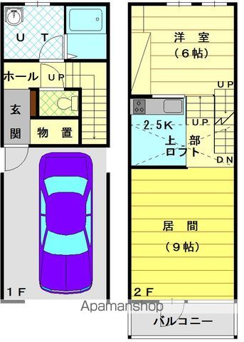 Ｎ．Ｍ．Ｓ　Ａ棟Ｂ間取図