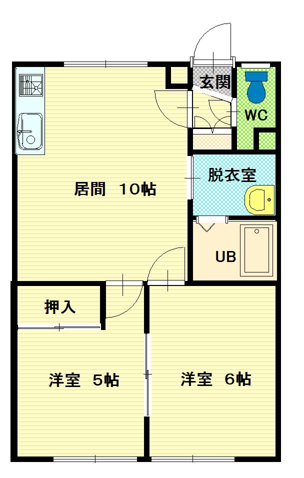 サンライズ９・５２０３間取図