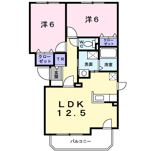 シュテルン・グランデ204間取図