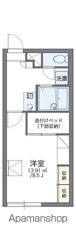 レオパレス錦町通り102間取図