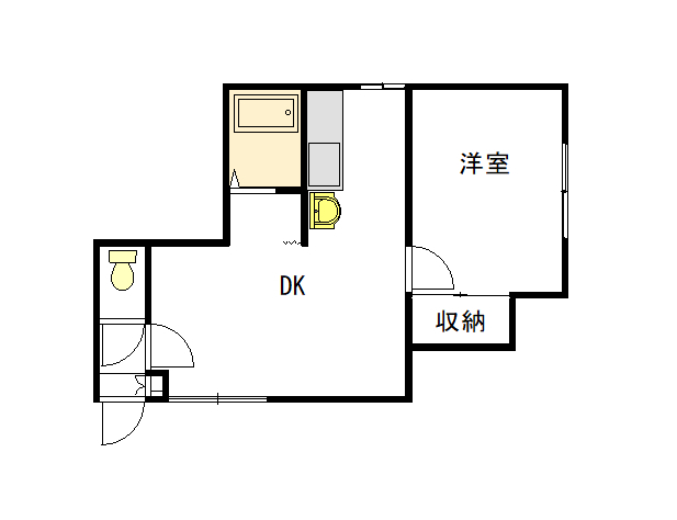 フローレンス１３２105間取図