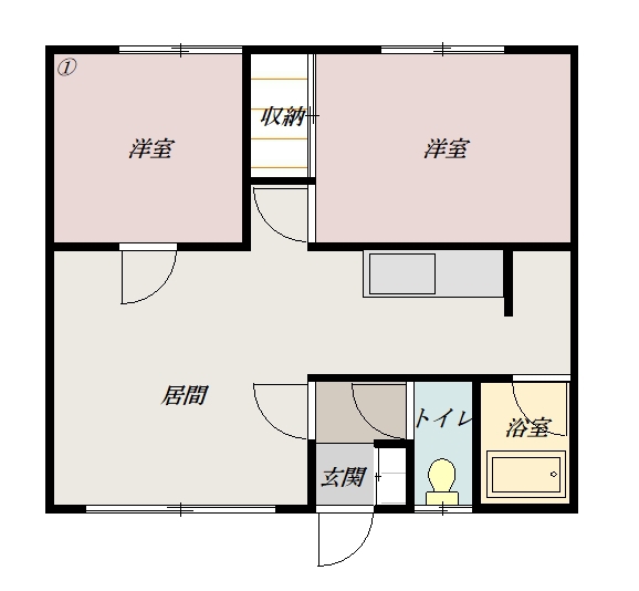 Ｎ＆Ｋマンション201間取図