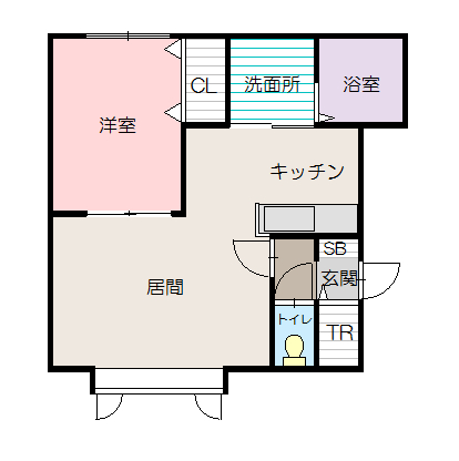 メゾン・ド・ユウキⅢＡ１０１間取図