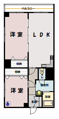 ESY旭川906間取図