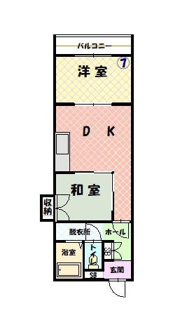 ESY旭川207間取図