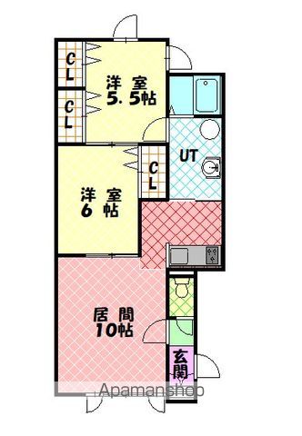 チェリー１・２１０２間取図