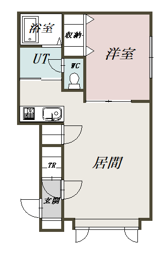 エ・アロール２０２間取図