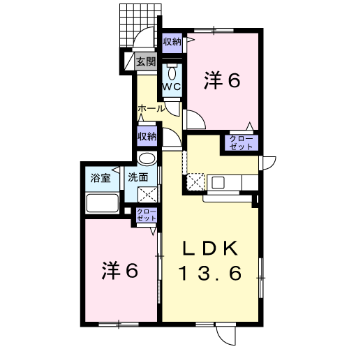 イマン１０１間取図
