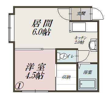 エクシード90101間取図