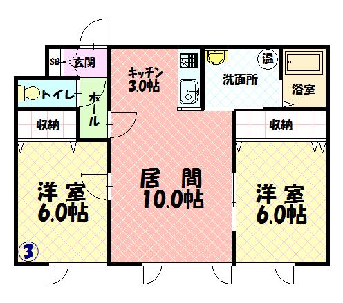 ＥＩＴＯ２・８１０３間取図
