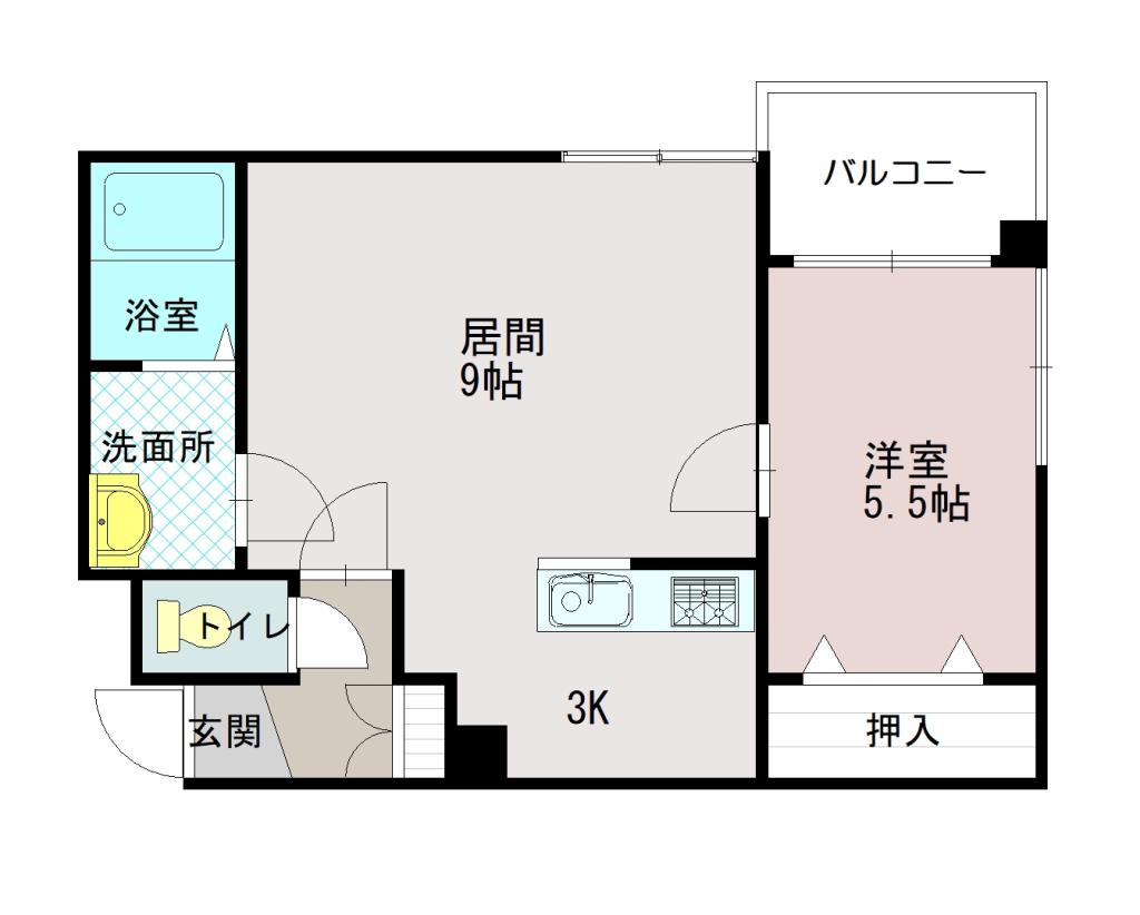 ロード2G間取図