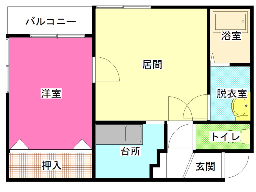 ロード３Ｌ間取図