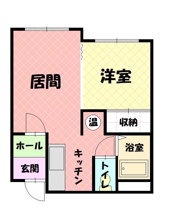 メゾンドフォレ303間取図