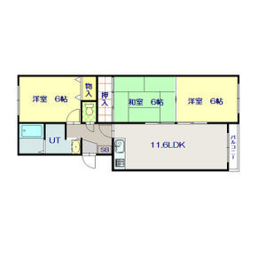リバーサイド201間取図