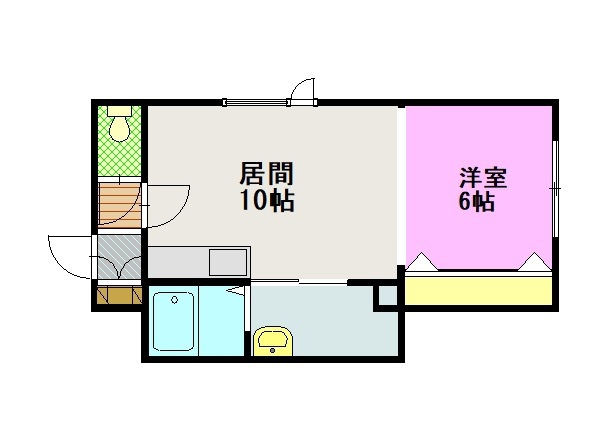 アネックス春光103間取図