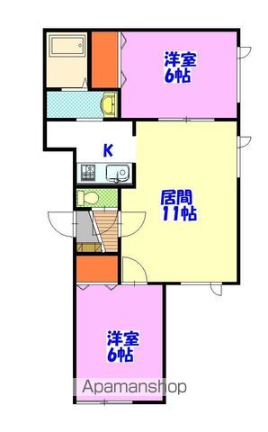 ＴＲＩＮＩＴＹ１０５間取図