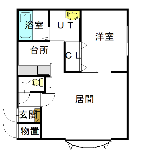 Ｂｅｌｌｅ（ベル）205間取図