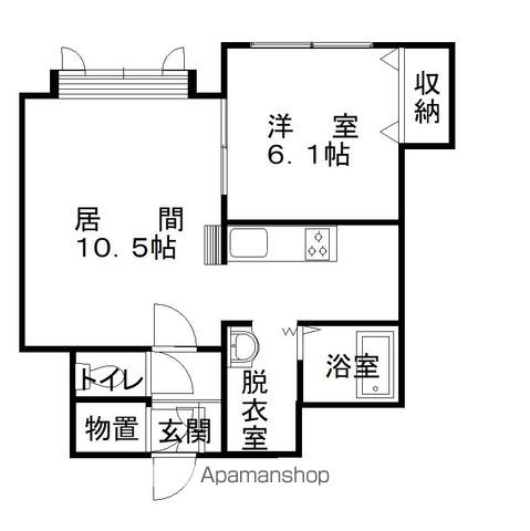 ライズ202間取図