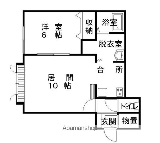 ライズ101間取図