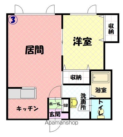 プレアデス103間取図