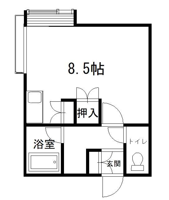 コットンハウス9207間取図