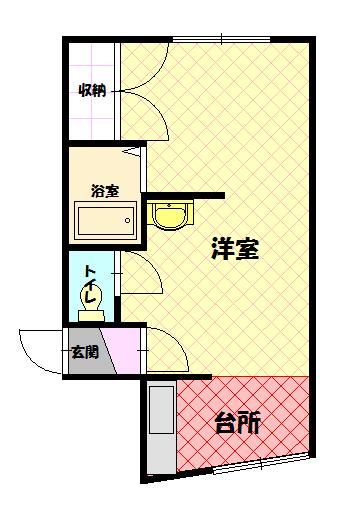 エスパニア４Ａ２０５間取図