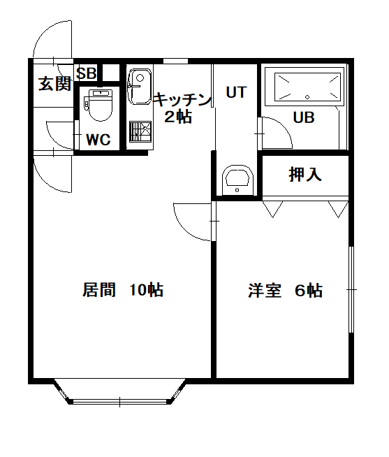 ノーシスＣ棟２０３間取図