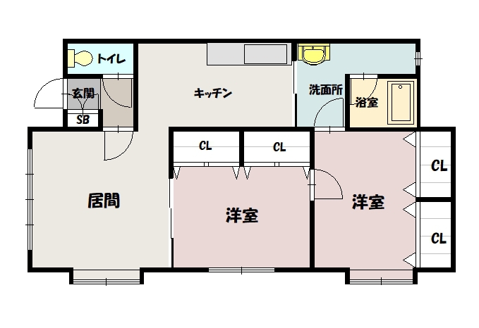 エターナル201間取図