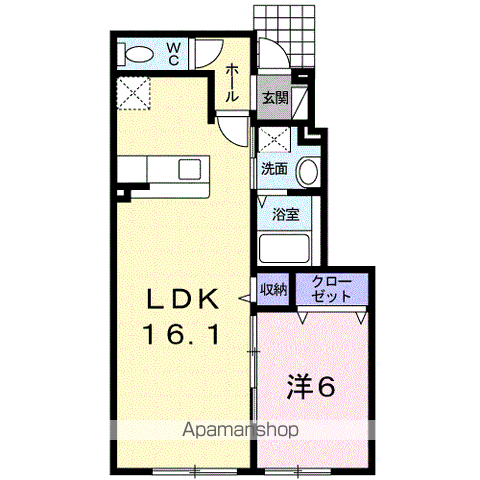 ブルーバード102間取図