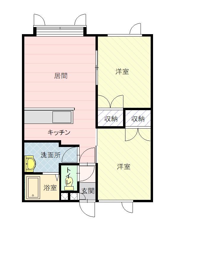 ＬＥＢＥＮ６・５202間取図