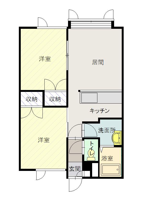 LEBEN6・5203間取図