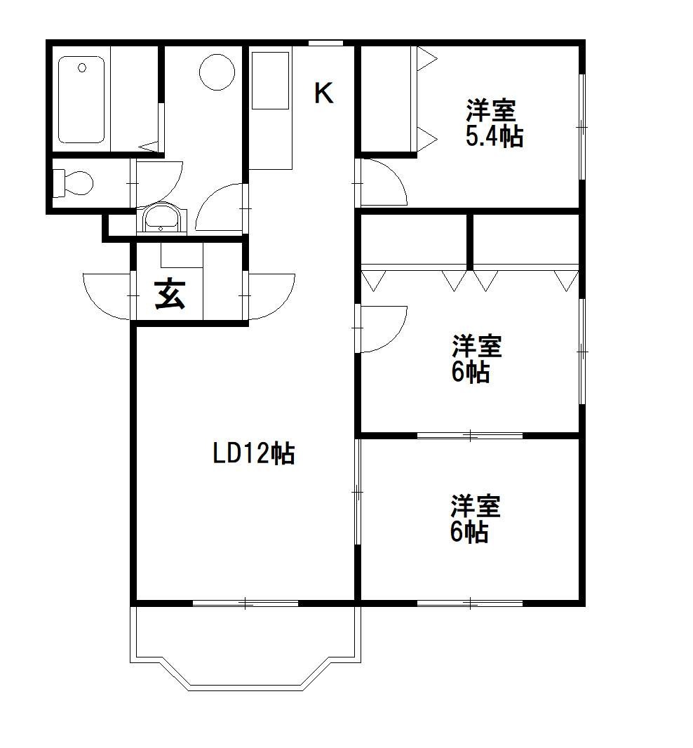 プレミアムNK2B間取図