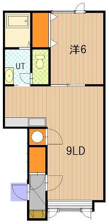 ウッディハウスＡ２０２間取図