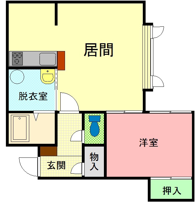 ブラザー103間取図