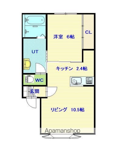 アリュール東光102間取図