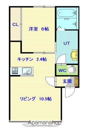 アリュール東光103間取図