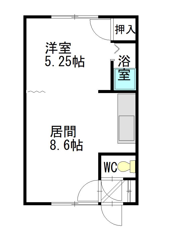 サンセット豊岡203間取図
