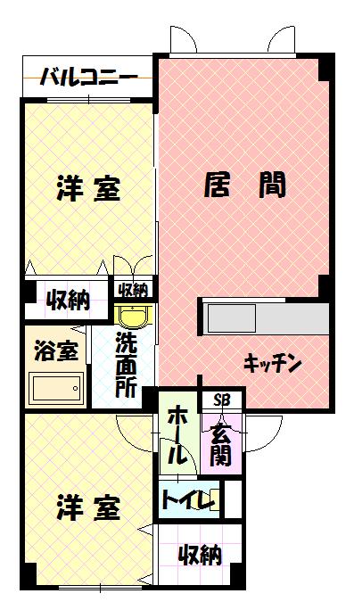ＣＬＩＭＡＸ２０１間取図