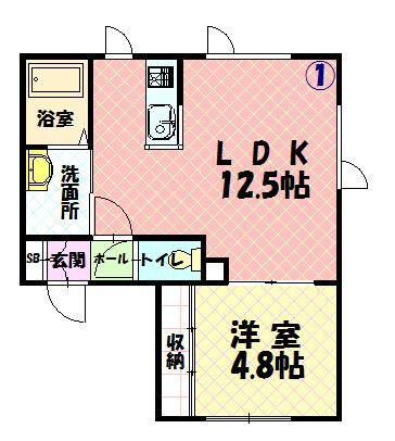 ＭＹ　ＨＯＵＳＥ201間取図
