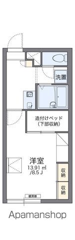 レオパレスＪＫ102間取図