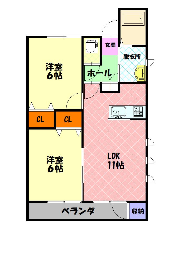 Ｂａｓｅ１４・６103間取図