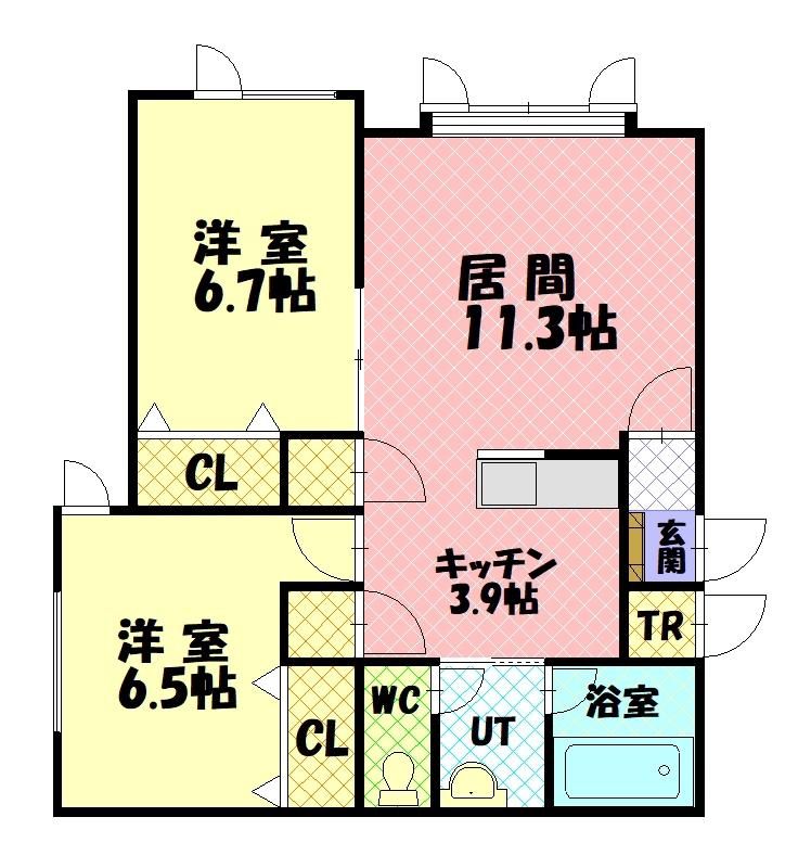 ハリス２０２間取図
