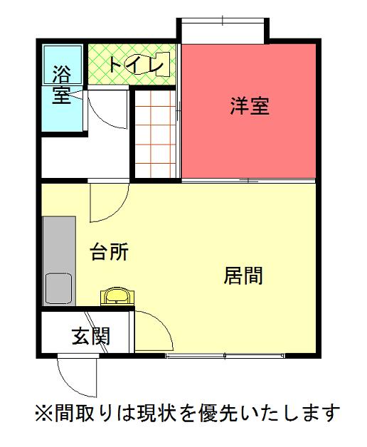 ラポートハイツＨ間取図