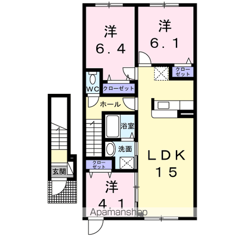 ＲＥＶＥⅡ２０２間取図