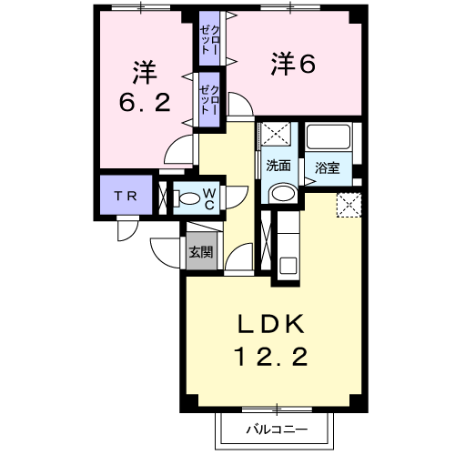 エアリー・サン１０３間取図