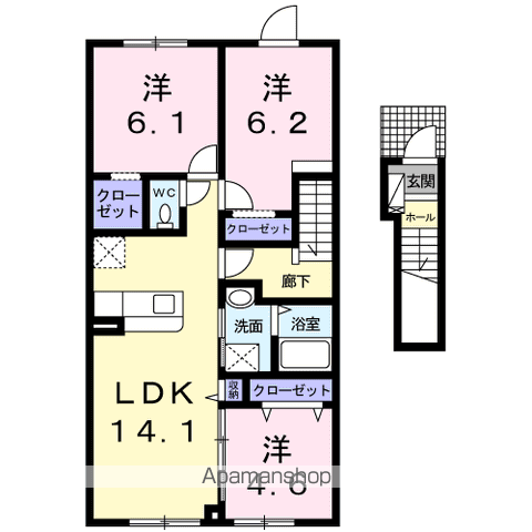 FOREX203間取図