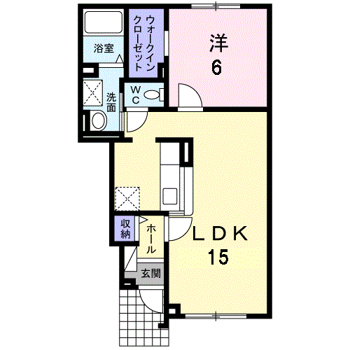レジオンⅡ１０３間取図
