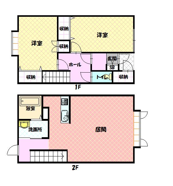 ルノンＣ１０３間取図