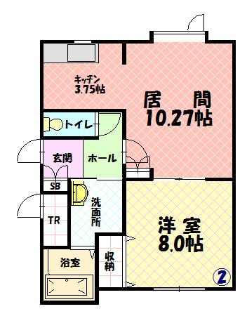 ブルーソールＥ２０２間取図