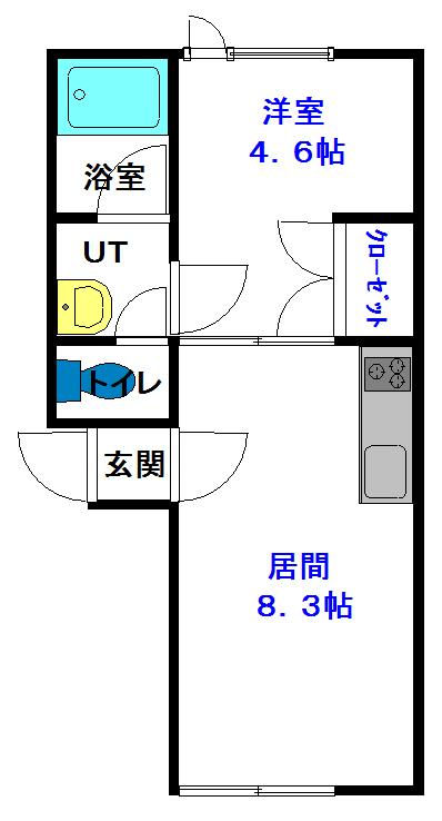 プレステージ102間取図